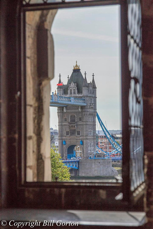 Tower Bridge from window